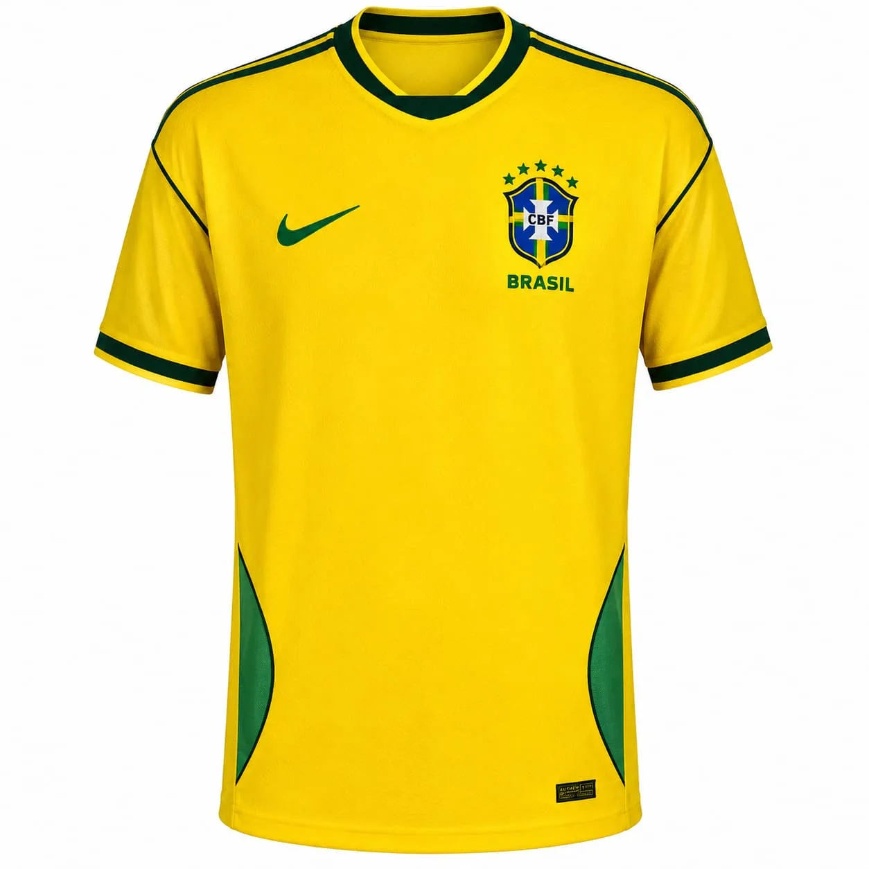 Brazil Home Player Version Official Replica WC 2026 Jersey